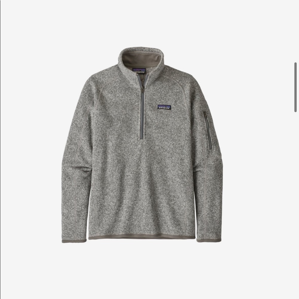 Patagonia better sweater 1/4 zip pullover. Worn once!